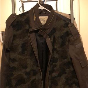 Zara military style coat